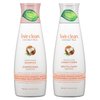 Live Clean Coconut Milk Moisturizing Shampoo and Coconut Milk Moisturizing Conditioner with Certified Organic Coconut Extract and Oil, Petrolatum-free, Phthalate-free and Paraben-free, 12 oz each