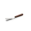 Fox Run Offset Icing Spatula, 4.25-Inch Stainless Steel Blade, Wood Handle, Metallic