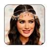 Aukmla Boho Head Chain Gold Beaded Tassel Hair Chains Festival Costume Headband Hair Accessories for Women and Girls