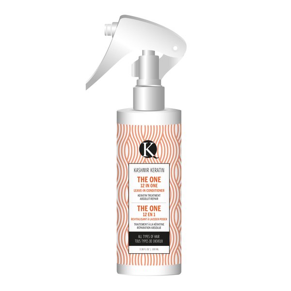 kashmir keratin leave in Conditioner NEW LOOK THE ONE the best Leave In Conditioner 12 in 1 Hair Treatment, Detangles hair, dry & Damaged Hair Repair | For all types of Hair 102 ml 3.4 Fl.Oz.