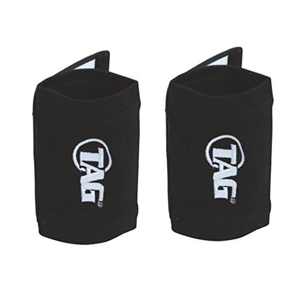 TAG Youth Wrist Coach - Triple Window Size 4" x 3" - Baseball Soccer Football Play Coach Playbook Quarterback Wristband - 1 Count - Black