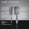Fromm Professional Elite Flexer Ceramic x Ionic Wet & Dry Detangling Vent Brush | Gentle Hair Detangler & Massage Brush Smooths Frizz & Flyaways, Glides Through Medium to Thick Hair, Easy to Clean