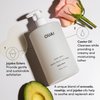 OUAI Hand Wash - Liquid Hand Soap with Jojoba, Avocado, & Rose Hip Oil for Replenished Skin - Gentle Exfoliating Bathroom + Kitchen Hand Soap (16 Fl Oz)