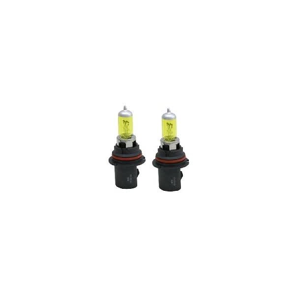 GOLDEN YELLOW 100w ONE PAIR XENON GAS FILLED 9004 HIGH /LOW BEAM LIGHT BULBS for 2002 Dodge Pick-up 2500/3500/89 90 91 92 93 94 95 Dodge Spirit/ 93 94 95 96 Eagle Summit/87 88 89 90 91 Ford Bronco/86 87 88 89 90 91 92 93 94 95 96 Escort