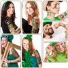 SOOVSY 70 Sheets St. Patrick's Day Temporary Tattoos for Aldult, Clover Fake Tattoos Face Body Tattoos Stickers for St. Patrick's Day Party favors Supplies Apparel Accessories for Men Women Kids