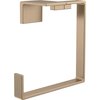 DELTA Vero Towel Ring, Champagne Bronze, Bathroom Accessories, 77746-CZ 2.92 x 6.5 x 6.5 Inches