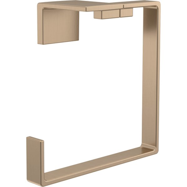 DELTA Vero Towel Ring, Champagne Bronze, Bathroom Accessories, 77746-CZ 2.92 x 6.5 x 6.5 Inches