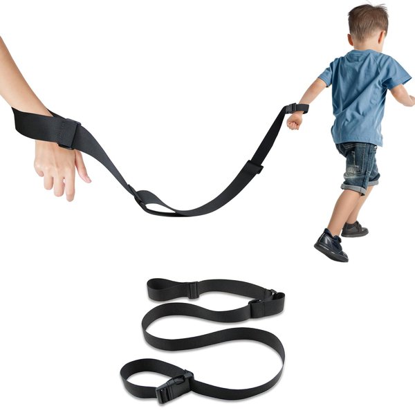 Anti Lost Wrist Strap, Escape Proof Wrist Leash with Adjustable Tether and Lock Buckle for Children with Autism, ADHD and Special Needs for Supermarket Mall Airport Park Zoo Travel
