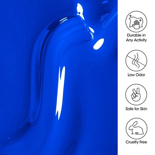 Gellen Gel Nail Polish, 18ml Electric Blue Gel Polish Soak Off UV LED Nail Gel Polish Nail Art Starter Manicure Salon DIY at Home Valentines Gift, 0.6 OZ