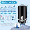 Water Dispenser for 5 Gallon Bottle, Electric Water Pump for 5 Gallon Jug with Switch and USB Charging, Portable Automatic Water Jug Dispenser for Camping, Travel, Home, Kitchen, Office