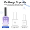 Gellen Gel Nail Polish, 18ml Electric Blue Gel Polish Soak Off UV LED Nail Gel Polish Nail Art Starter Manicure Salon DIY at Home Valentines Gift, 0.6 OZ