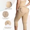 Takusun Shapewear Leggings for Women Tummy Control High Waisted Seamless Body Shaper Butt Lift Thigh Slimmer Nude