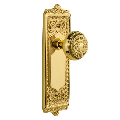 Nostalgic Warehouse Egg & Dart Door Knob with Plate