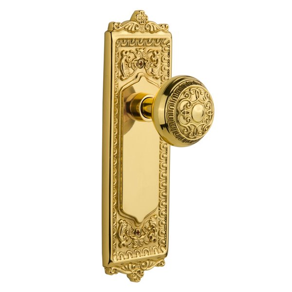 Nostalgic Warehouse Egg & Dart Door Knob with Plate
