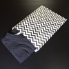 CuteBox Company 8.5" x 11" Chevron Pattern Flat Paper Gift Bags 100pcs for Retail, Packaging, Party Favors, Merchandise, Crafts, Handmade Goods, Arts and Crafts, Outdoor Events, Holidays, Weddings