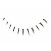 Red Cherry #104 False Eyelashes, Black, Bottom Lash (Pack of 6 Pairs)