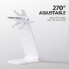 GAOY Cordless Nail Lamp with Stand, Handheld UV Light for Gel Nails, Rechargeable USB Nail Dryer for Fast Curing, White