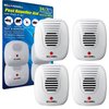 Bell + Howell Ultrasonic Pest Repeller Home Kit (Pack of 4), Ultrasonic Pest Repeller, Pest Repellent for Home, Bedroom, Office, Kitchen, Warehouse, Hotel