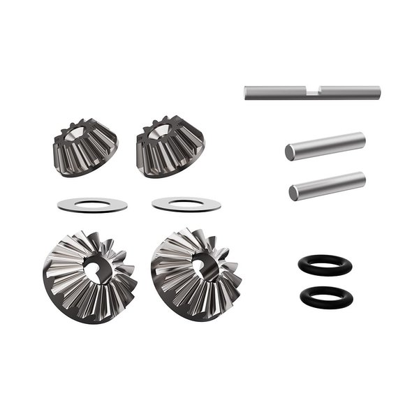 LAFPACY R16023 Differential Gear Set Spare Part for1:14 Brushless RC Car