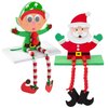 Christmas Character Beaded Dangle-Leg Craft Kit Assortment - Makes 24