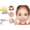 Gold Gel Collagen Facial Masks - 24K Gold Firming Face Mask -Gold Face Mask(5 pc) -Vegan Gold Facial Mask -Anti Aging, Puffiness, Moisturizing, Deep Tissue Rejuvenation and Hydrates Skin