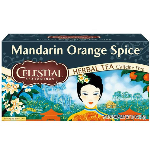 Celestial Seasonings Herbal Tea, Mandarin Orange Spice, 20 Count (Pack of 6)