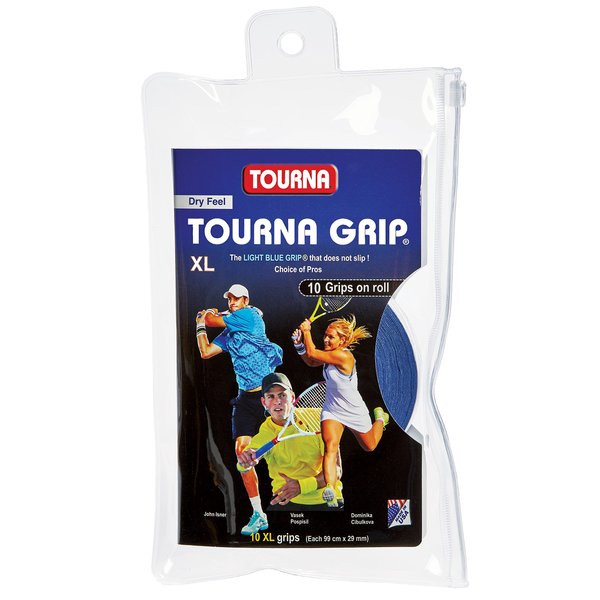 Tourna Grip XL Original Dry Feel Tennis Grip 10 Pack