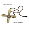 Ceiling Fan Pull Chains 13.6 Inches Fan Pulls 2 Pcs Ceiling Fan Pull Cord Fan Pull Set for Ceiling Fan Light and Lamps