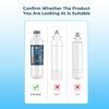 Crystala LT1000PC Replacement Water Filter, Compatible with LT1000PC/PCS, LT1000PC, LT-1000PC, MDJ64844601, ADQ747935 ADQ74793504 Water Filter and LT120F ADQ73334008 Fresh Air Filter 3 Pack