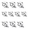 Tenq 10pack Earpiece Headset Mic for Baofeng Uv-5r 666s 777s 888s Two-Way Radio
