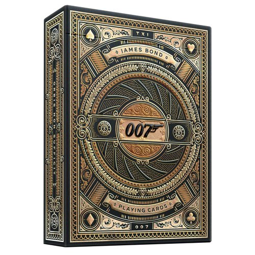 theory11 James Bond 007 Premium Playing Cards - Gold Foil, Official Collectible Deck