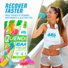 Quench EAA Aminos + Electrolytes - Complete Blend of 9 EAAs - 10g Total Amino Acids - Vitamins, Antioxidants, Electrolytes - Zero Sugar, Carbs, Calories (Sour Gummy Blast)