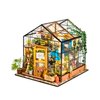RoWood Miniature House Kit, DIY Miniature Dollhouse Kits for Adults, Mayberry Street Miniatures, Crafts for Adults Teens Kids, Gifts on Birthday Christmas - Cathy's Flower House