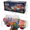 Tipmant Electric Car Toy Electronic Off Road Vehicle Auto Driving, Transparent Gears, Music, Lights, Baby Toddler Kids Birthday Gifts