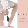 Riorre Professional Foot Scrubber for Hard Skin - Pack 3 Pedicure Foot File, Foot Scraper & Callus Remover for Feet Leaving Soft & Smooth Heels