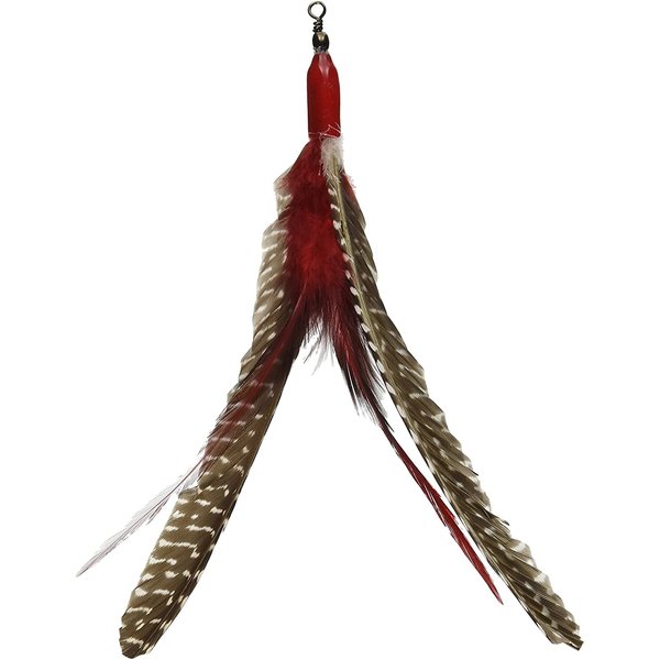 GoCat Da Bird Feather Cat Toy Super Refill, Handmade in The USA, 3 Pack