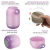MAXSO Soup Thermo for Hot Food, 17 oz Lunch Container Vacuum Insulated Bento Box with Spoon for Adults Kids, Leakproof Wide Mouth Thermal Food Jar - Purple