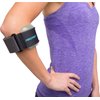 Aircast Pneumatic Armband: Tennis/Golfers Elbow Support Strap, Black