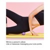 FITZELAR Massage Lacrosse Balls for Myofascial Release, SGS Certification, Massage Deep Tissue for Back and Shoulder, Trigger Point Therapy, Muscle Knots, Relieving Muscle Pain, Yoga Ball for Feet