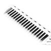 Teasing Comb, 3 Row Comb Hair Care Hair Styling Modeling Comb Lightweight Hair Salon Supplies Comb (White)