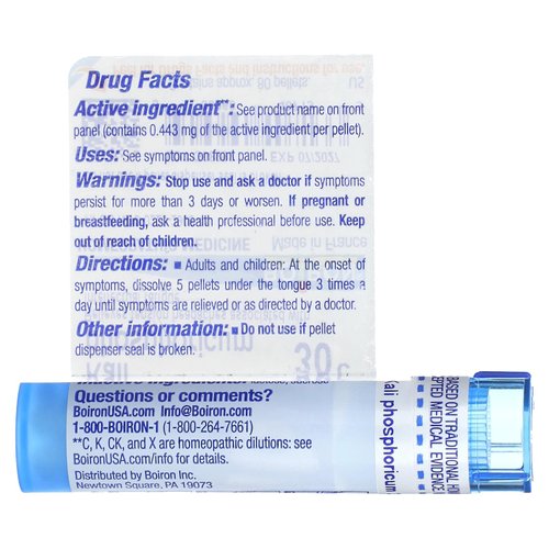 Kali Phosphoricum 30C Boiron 80 Pellet