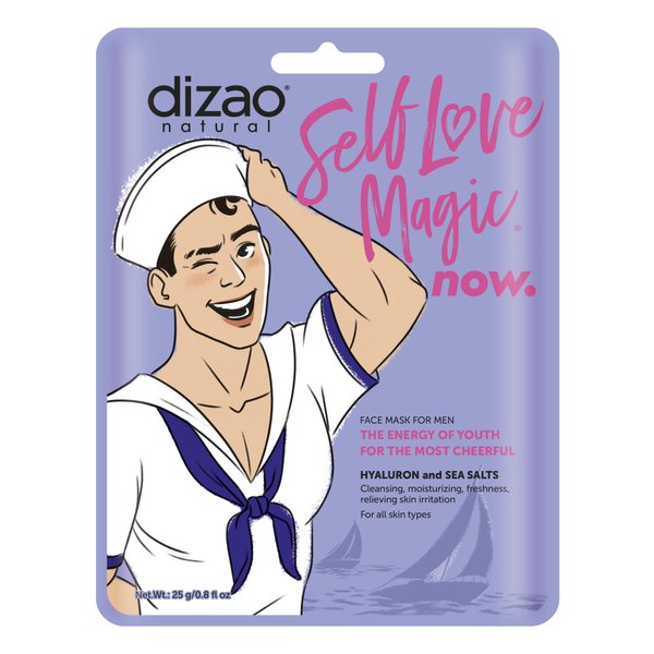 DIZAO Hyaluron and Sea Salts Face Mask for Men