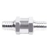 Joywayus 5/16" Fuel Non Return One Way Check Valve Petrol Diesel Aluminum (Pack of 2)