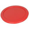 Pyrex 7201-PC Round 4 Cup Storage Lid for Glass Bowls (6, Red)