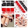 Poker Nail Charms (2 Boxes) Charms for Nails Design for Acrylic Nails Dice Nail Art Nail Jewels for Nail Art Nail Supplies