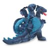 Folkmanis Three-Headed Blue Dragon Hand Puppet