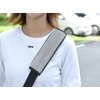 Valleycomfy Leather Seat Belt Shoulder Pads with Bling Rhinestones Car Bling Seat Belt Covers for Women, Crystal Handbrake Cover, Bling Ring Set Bling Car Accessories 4 Pack Set Universal
