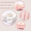 HoveBeaty Wrist Towels for Washing Face, Spa Face Wash Headband and Wristband Set Microfiber Wrist Scrunchies Highly Absorbent Washband (6 PCS)