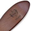 Murai By Giorgio GM6F Oval Cherrywood Facial Brush - Exfoliating Boar Bristle Brush for Beard Grooming and Hair Care