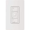 Lutron Caseta Smart Fan Speed Control Switch, Single-Pole, PD-FSQN-WH, White